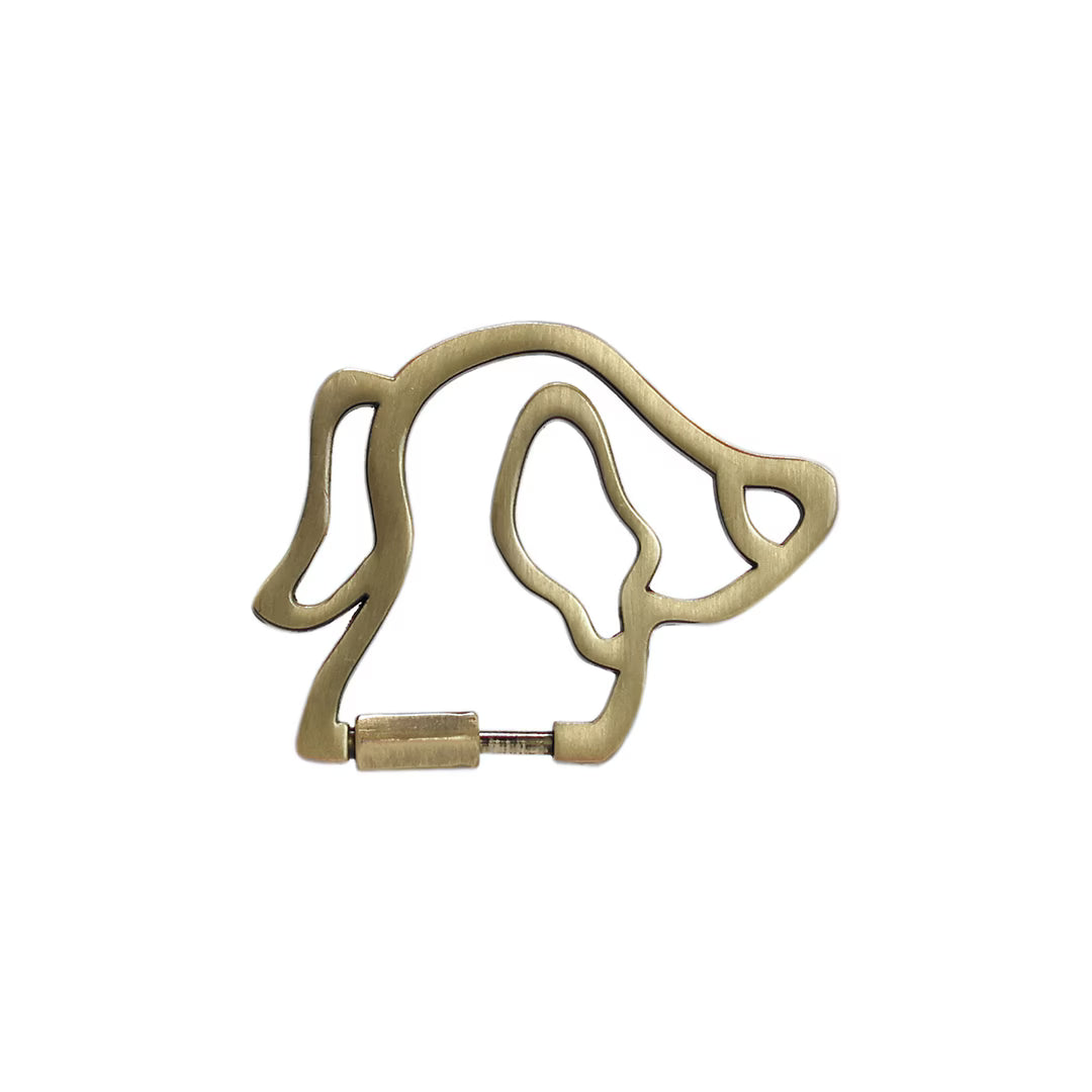 DETAIL(ディテール) /  Metal Outline Carabiner　メタル アウトライン カラビナキーリング【サラダボゥル】