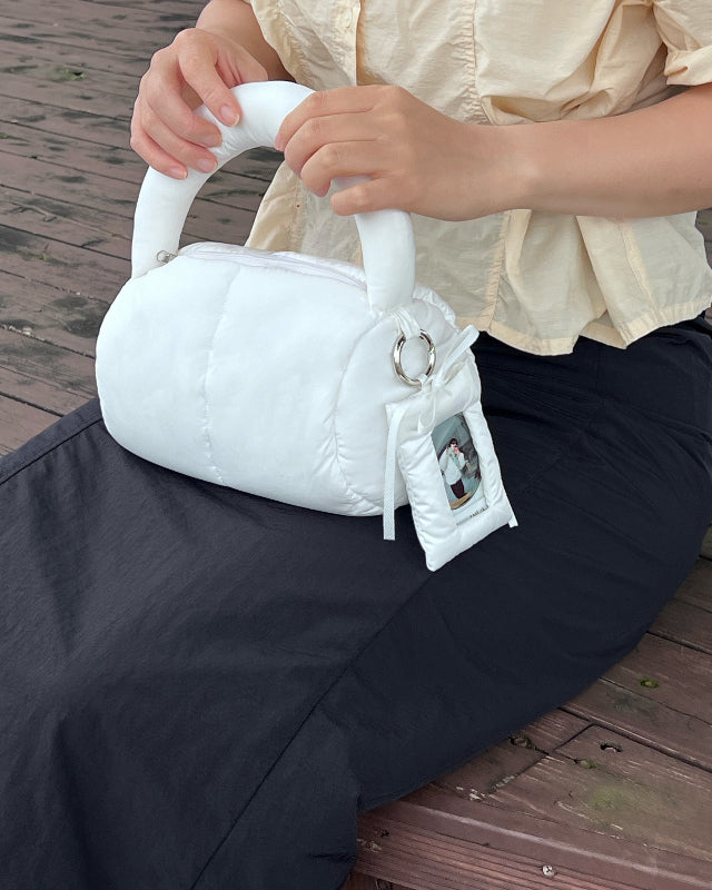 MERGE(マージ）/ Moment Keyring-WHITE【バーンストア】