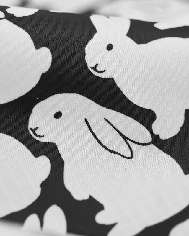 kitty bunny pony(キティーバニーポニー）/ Ripstop Little Black Bunnies Big String Pouch【バーンストア】