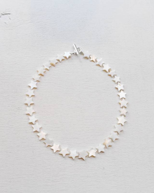 ROSETTAPRAYER（ロゼッタプレア） /PEARL SHELL TOGGLE NECKLACE- STAR【バーンストア】