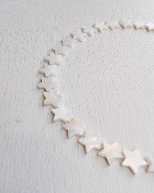 ROSETTAPRAYER（ロゼッタプレア） /PEARL SHELL TOGGLE NECKLACE- STAR【バーンストア】