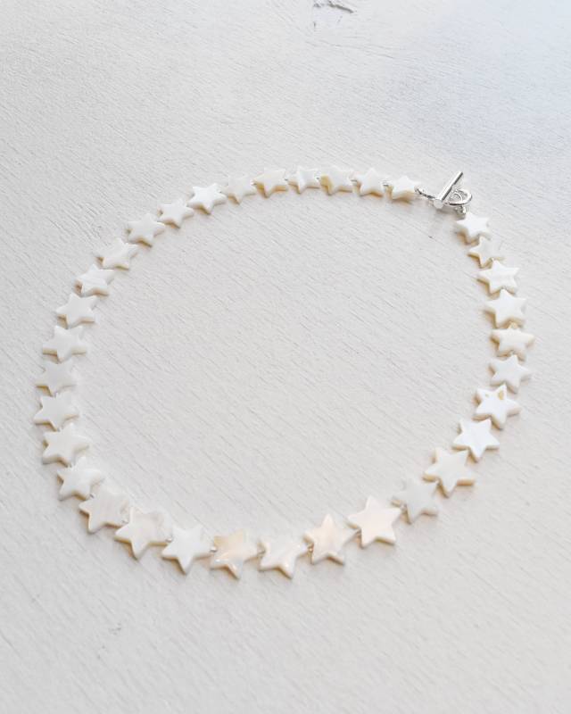 ROSETTAPRAYER（ロゼッタプレア） /PEARL SHELL TOGGLE NECKLACE- STAR【バーンストア】