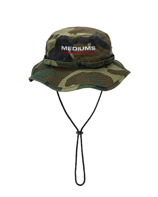 MEDIUMS(ミディアムス）/  Boonie Hat - Woodland Camo 【バーンストア】