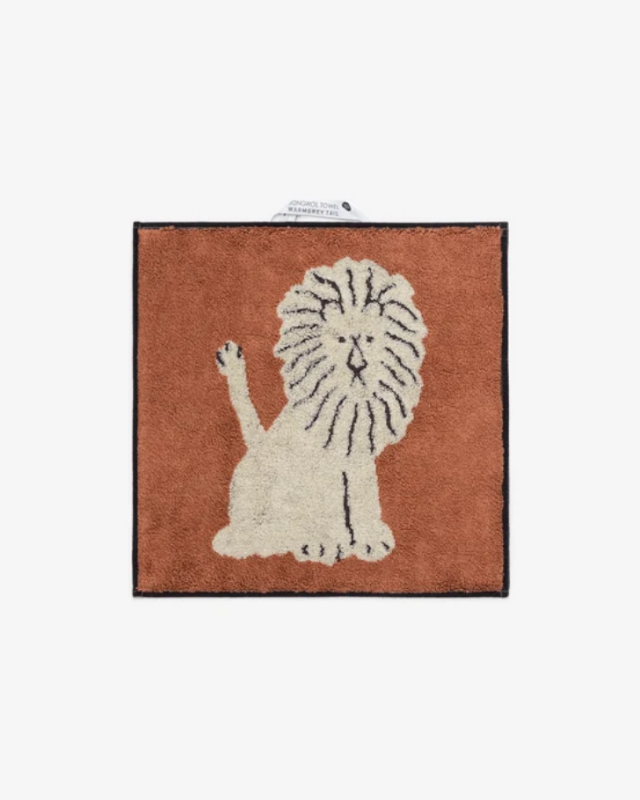 WARMGREY TAIL(ウォームグレーテール）/ LION HAND TOWEL - CREAM【バーンストア】