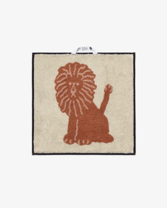 WARMGREY TAIL(ウォームグレーテール）/ LION HAND TOWEL - CREAM【バーンストア】