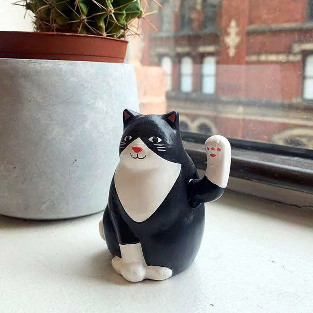 KIKKERLAND(キッカーランド)/   Solar Cat ソーラーキャット | 太陽光で動く猫のオブジェ 【サラダボゥル】