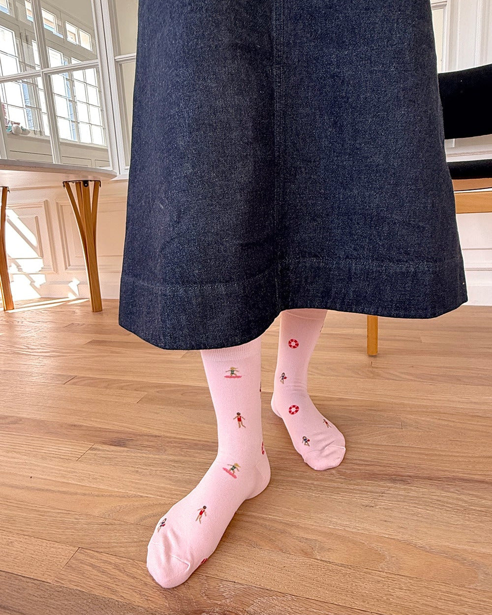 【バーンストア】Bonjour March / swimming pool socks