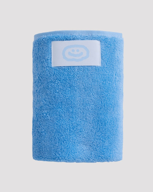 【バーンストア】ooowl /  TOWEL LOVE BULUE STRIPE