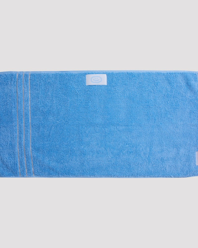 【バーンストア】ooowl /  TOWEL LOVE BULUE STRIPE