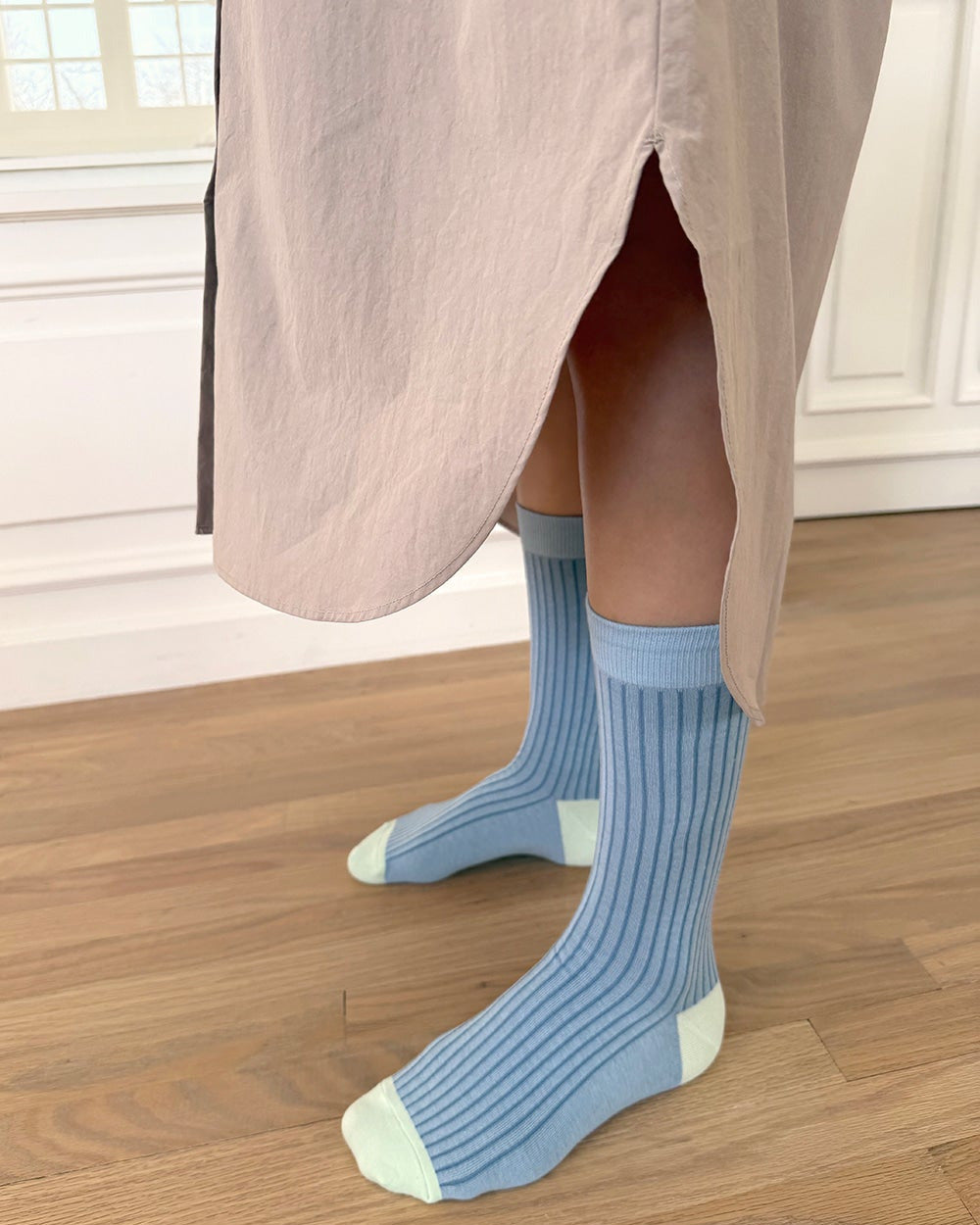 【バーンストア】Bonjour March / Triple rib socks paradise