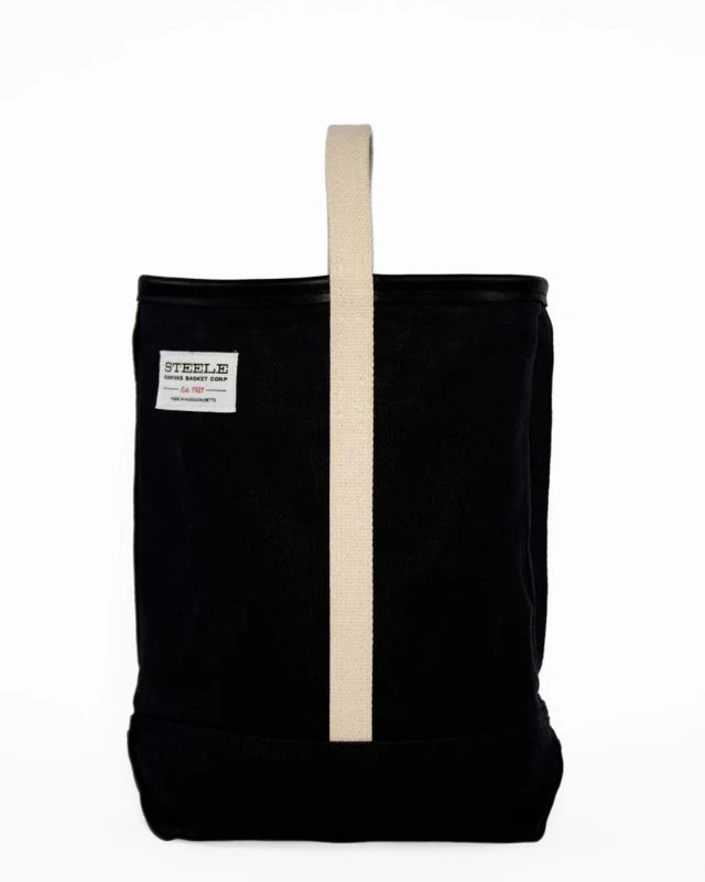 STEELE CANVAS BASKET(スチールキャンバスバスケット) / Wine Tote-Black【バーンストア】