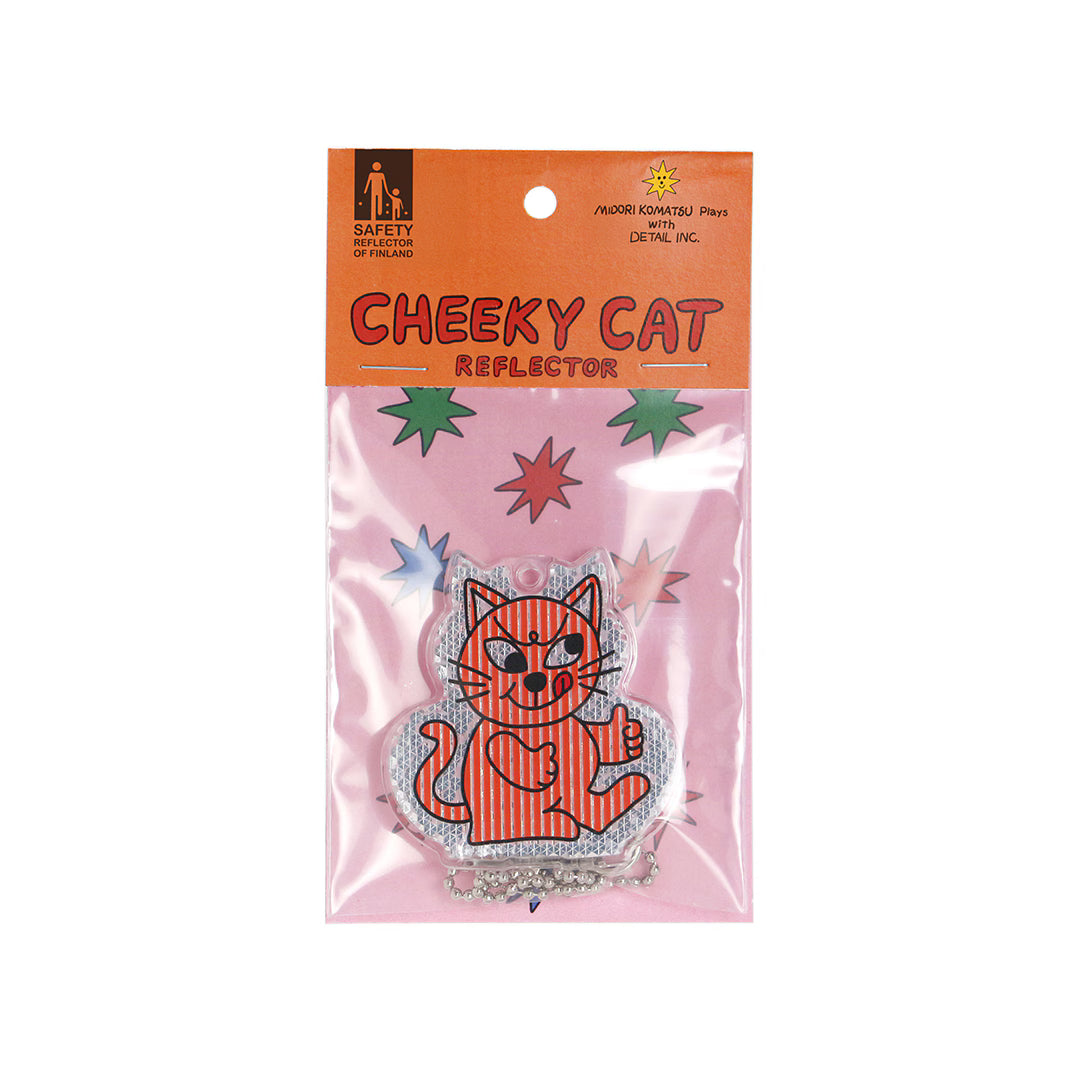 MIDORI KOMATSU(ミドリコマツ)/Cheeky Cat Reflector ：チーキー キャット リフレクター【サラダボゥル】