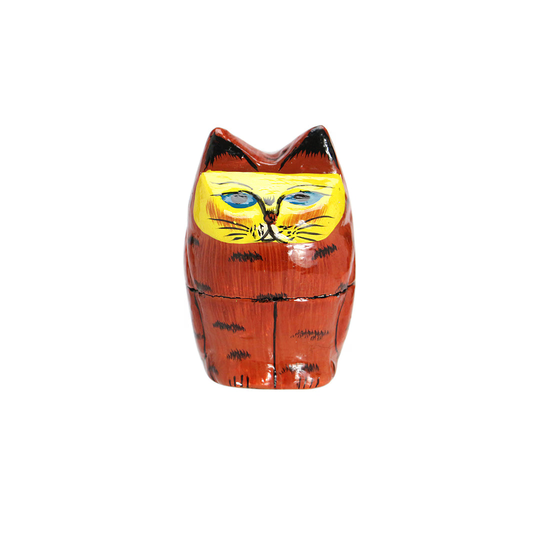 DETAIL(ディテール)/Papier Mache Standing Cat : パピエ マシェ スタンディング キャット 小物入れ 【サラダボゥル】