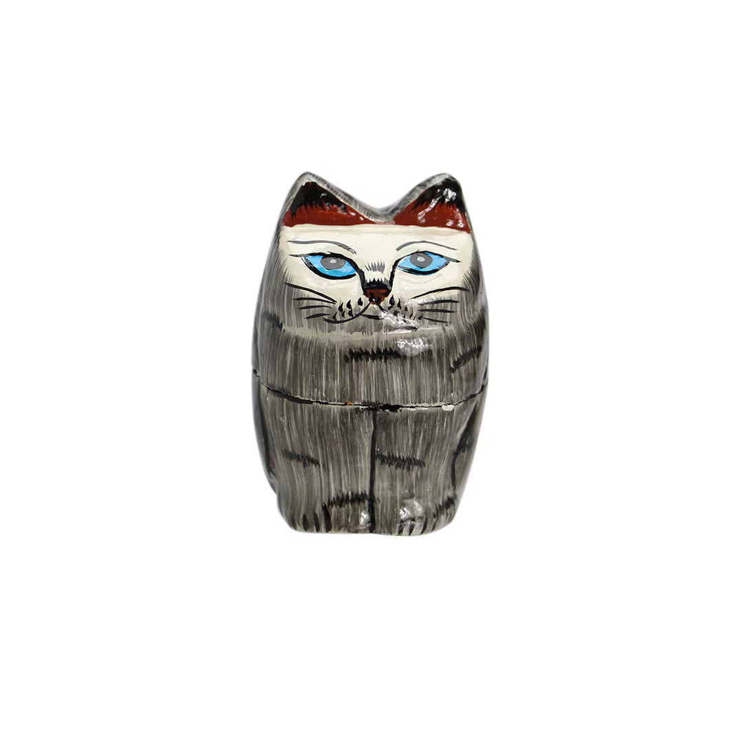 DETAIL(ディテール)/Papier Mache Standing Cat : パピエ マシェ スタンディング キャット 小物入れ 【サラダボゥル】