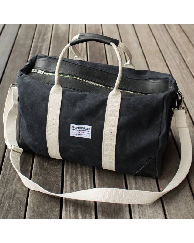 STEELE CANVAS BASKET(スチールキャンバスバスケット) / Weekender Bags　-Waxed Briquette- 【バーンストア】