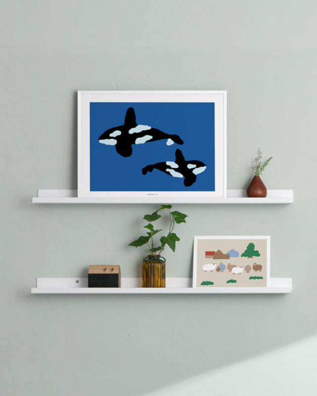 WARMGREY TAIL(ウォームグレーテール）/ ORCA POSTER 300mm x 400mm【バーンストア】