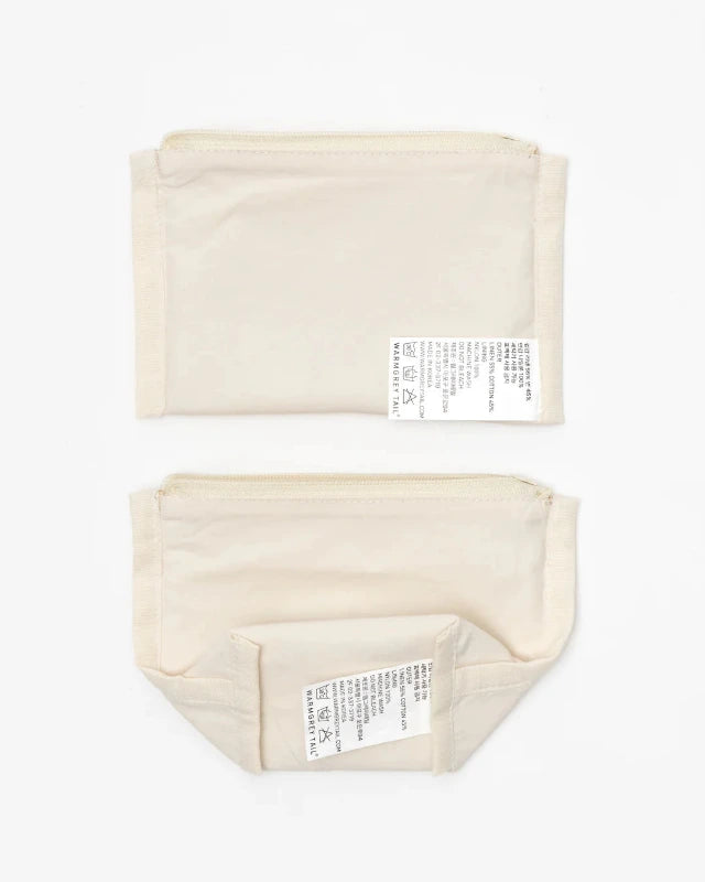 WARMGREY TAIL(ウォームグレーテール）/ CAT COMING LABEL STANDING POUCH - CAMEL [S]【バーンストア】