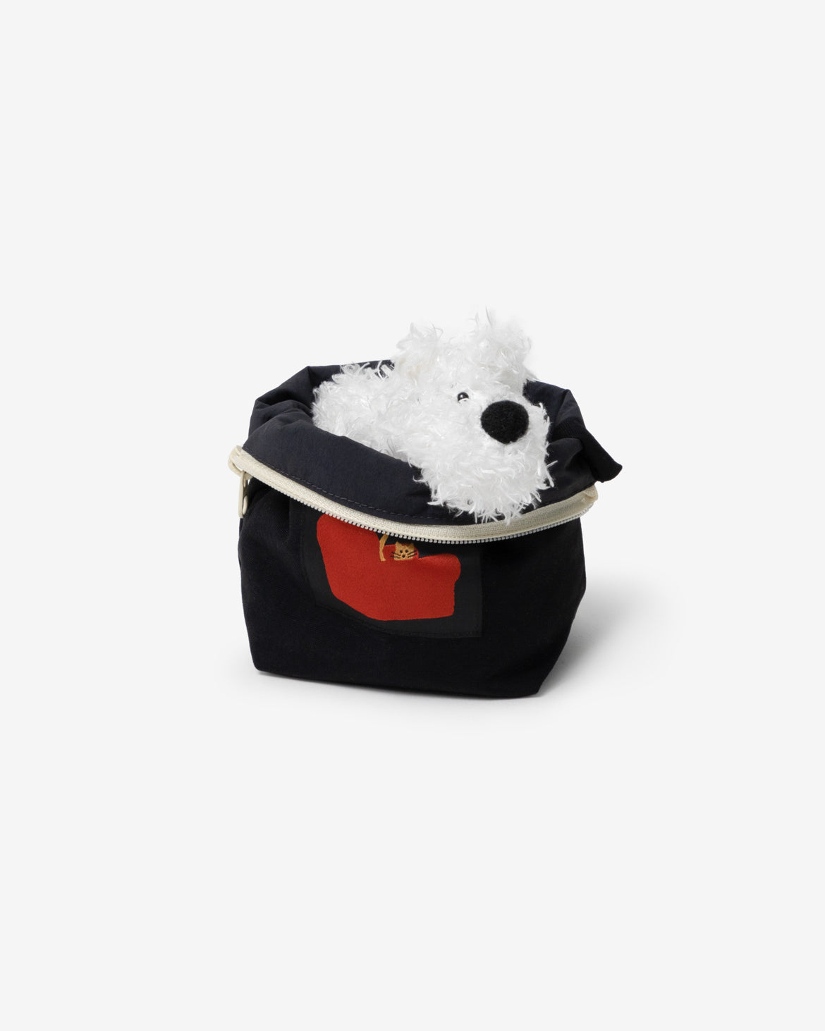 WARMGREY TAIL(ウォームグレーテール）/ ARMCHAIR LABEL STANDING POUCH - BLACK [S]【バーンストア】