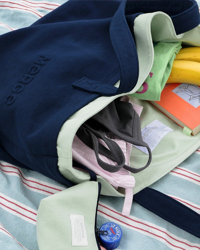 MERGE(マージ）/  Out Layer Bag -Pistachio Navy-【バーンストア】