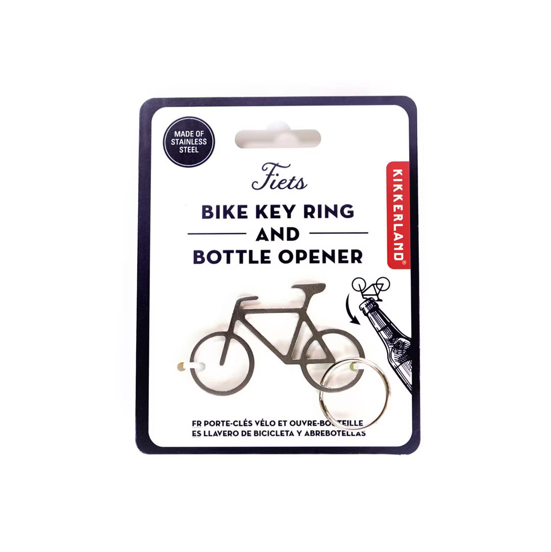 KIKKERLAND（キッカーランド）/   Bike Key Ring And Bottle Opener  バイク キーリング アンド ボトルオープナー|栓抜きキーホルダー 【サラダボゥル】
