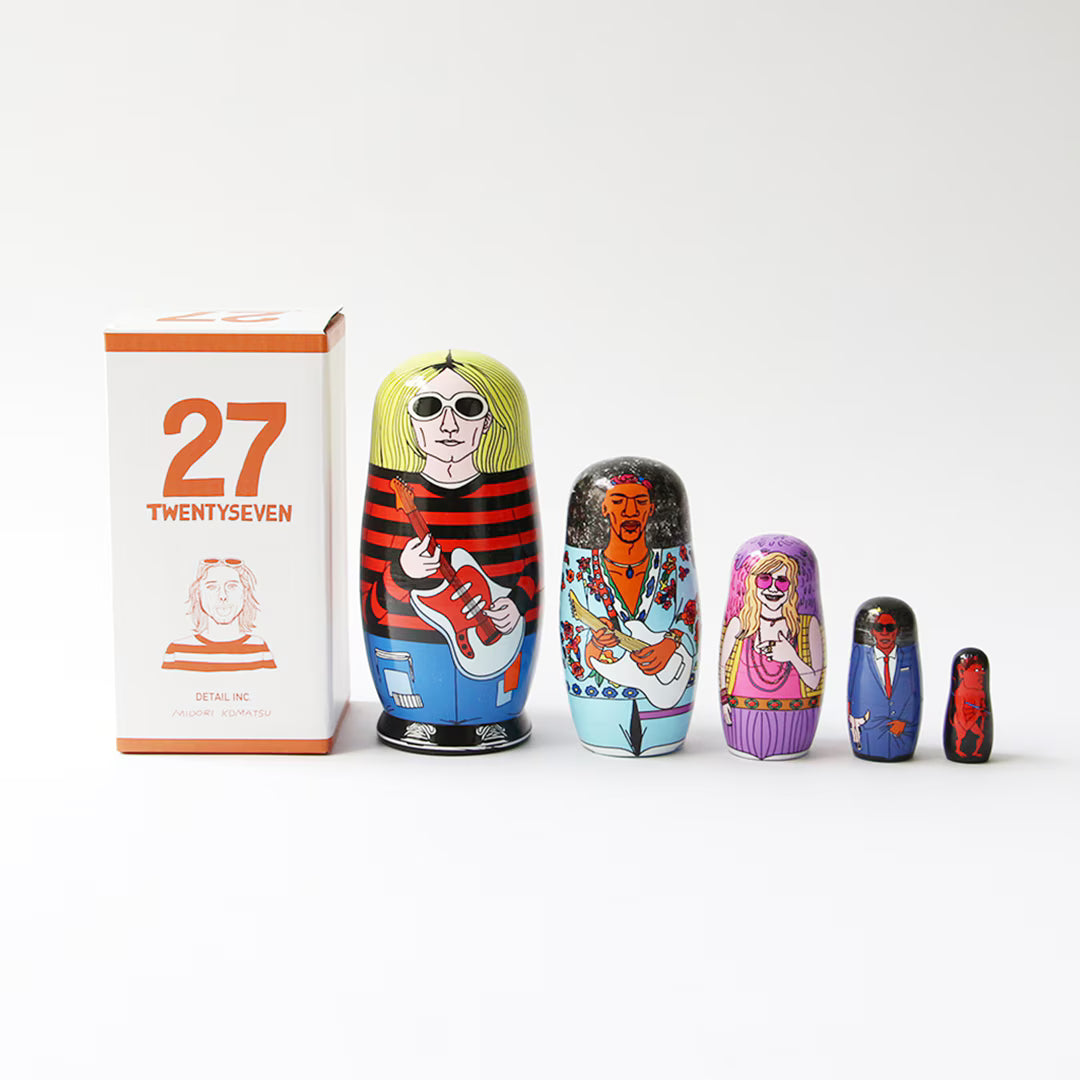 MIDORI KOMATSU(ミドリコマツ)/27 Matryoshka：トゥエンティセブン アーティストのマトリョーシカ 【サラダボゥル】