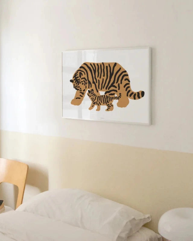 WARMGREY TAIL(ウォームグレーテール）/ MOM & I POSTER 300mm x 400mm (ポスター単品)【バーンストア】